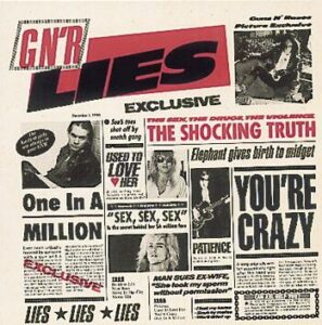 Guns N' Roses Lies CD standard