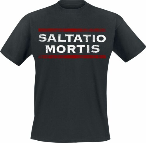 Saltatio Mortis Red Stripes tricko černá