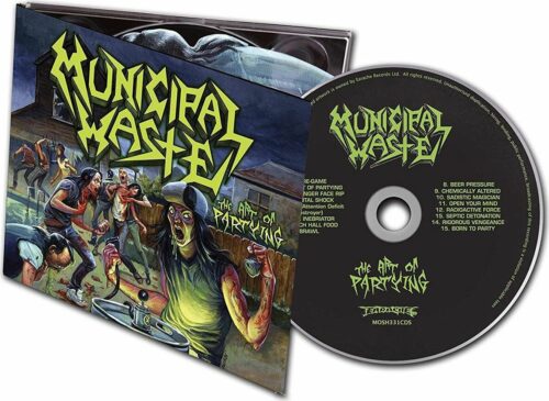 Municipal Waste The art of partying CD standard