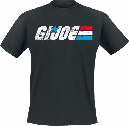 G.I. Joe Distressed Logo tricko černá