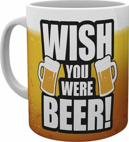 Wish you were beer! Hrnek bílá