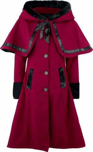 Vixxsin Elena Coat Dívcí kabát červená