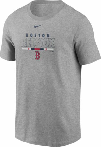 MLB Nike - Boston Red Sox tricko tmavě prošedivělá