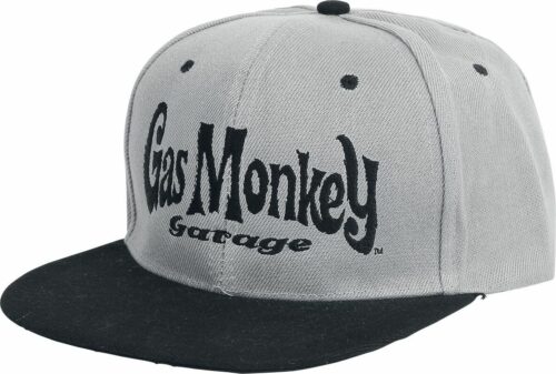 Gas Monkey Garage Logo kšiltovka šedá/cerná