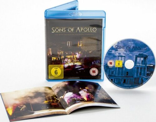 Sons Of Apollo Live with the Plovdiv Psychotic Symphony Blu-Ray Disc standard