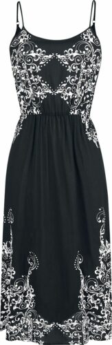 Black Premium by EMP Summertime Magic šaty černá