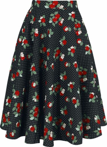 Hell Bunny Apple Blossom 50's Skirt sukne vícebarevný
