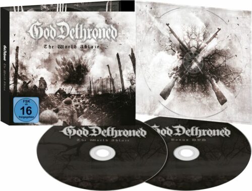 God Dethroned The world ablaze CD & DVD standard