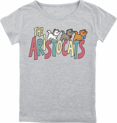 Aristocats The Aristocats detské tricko prošedivelá