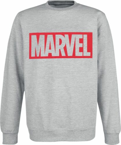 Marvel Logo Mikina prošedivelá