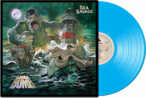 Gama Bomb Sea savage LP modrá