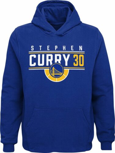 NBA Golden State Warriors - Stephen Curry mikina s kapucí modrá