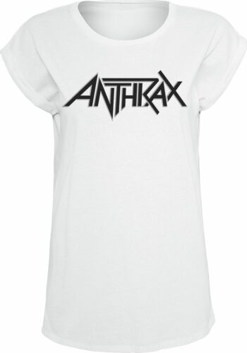 Anthrax Logo dívcí tricko bílá