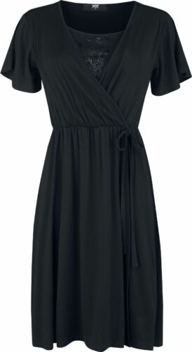 Black Premium by EMP Zavinovací šaty šaty černá