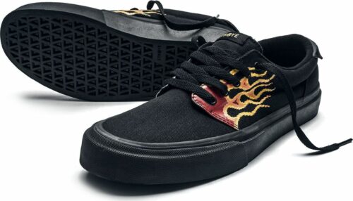 Straye Footwear Fairfax Pixel Flame Black tenisky černá