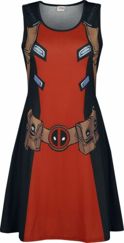 Deadpool Uniform šaty vícebarevný