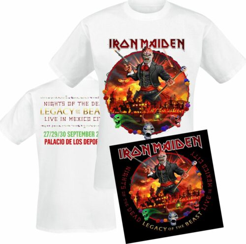 Iron Maiden Nights of the dead 3-LP & tricko standard