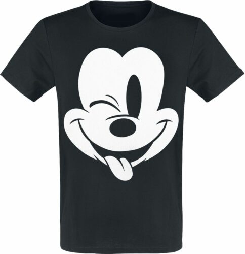 Mickey & Minnie Mouse Wink tricko černá