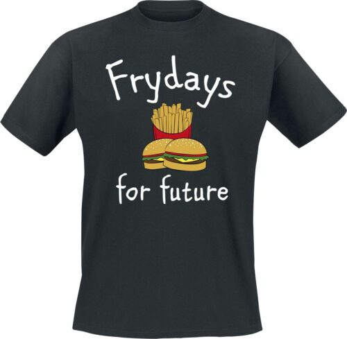 Frydays For Future tricko černá