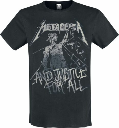 Metallica Amplified Collection - And Justice For All tricko černá