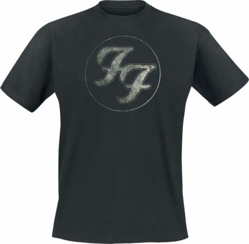 Foo Fighters Logo In Circle tricko černá