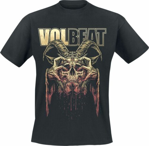 Volbeat Bleeding Crown Skull tricko černá