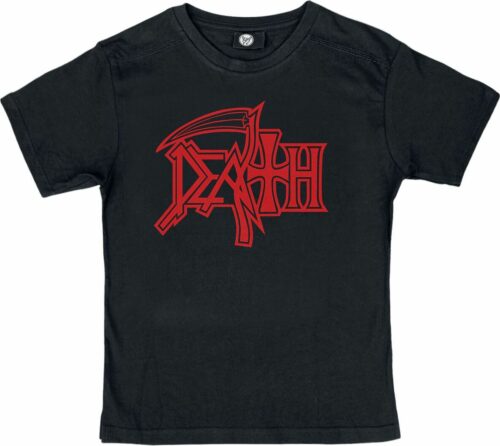 Death Logo detské tricko černá
