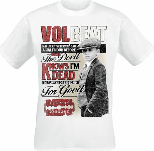 Volbeat Cheapside Sloggers tricko bílá