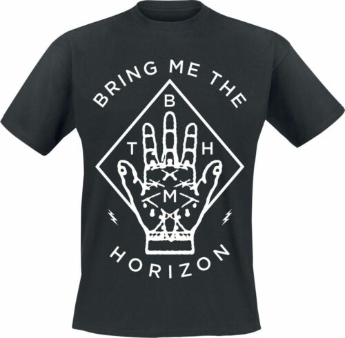 Bring Me The Horizon Diamond Hand tricko černá