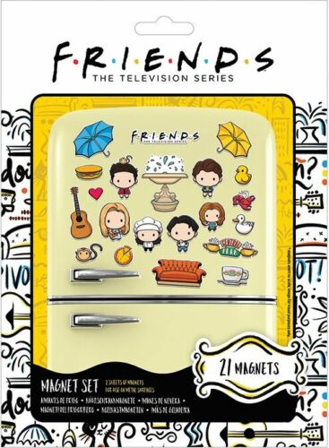Friends Charaktere Magnetka na lednici vícebarevný