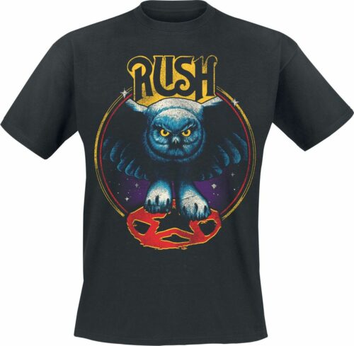 Rush Owl Star tricko černá