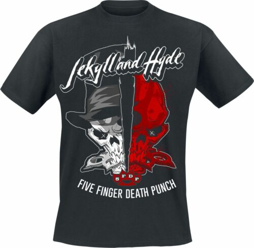 Five Finger Death Punch Jekyll And Hyde tricko černá