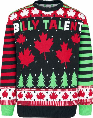 Billy Talent Holiday Sweater 2020 Mikina vícebarevný