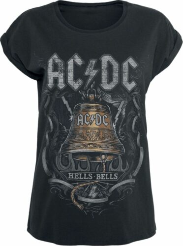 AC/DC Hells Bells dívcí tricko černá