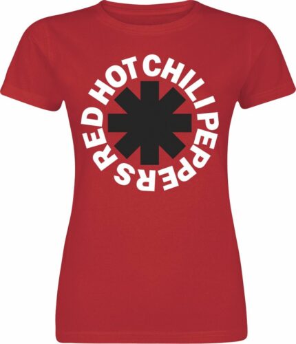 Red Hot Chili Peppers Classic Logo dívcí tricko červená