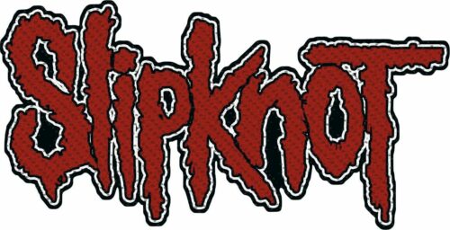 Slipknot Slipknot Logo nášivka cervená/cerná
