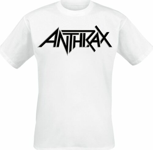 Anthrax Logo tricko bílá