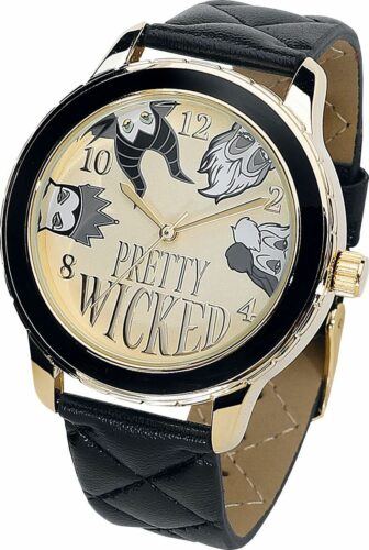 Disney Villains Pretty Wicked Náramkové hodinky černá