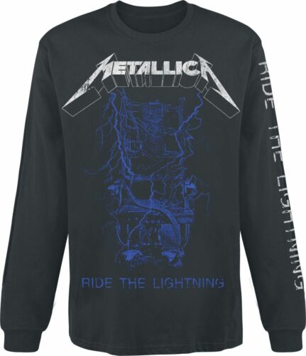 Metallica Fade tricko s dlouhým rukávem černá
