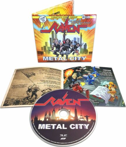 Raven Metal city CD standard
