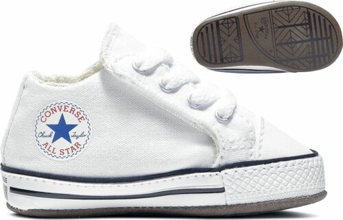 Converse Chuck Taylor First Star Cribster Dětské boty bílá