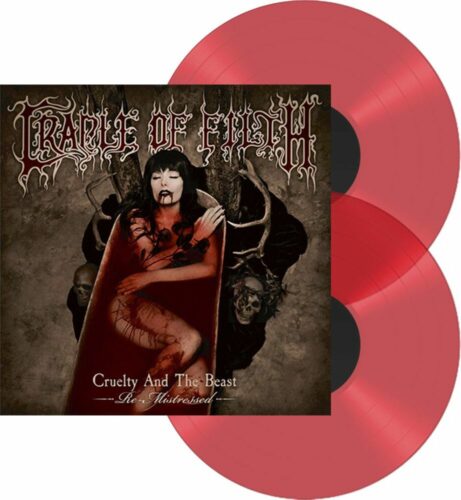 Cradle Of Filth Cruelty and the beast - Re-Mistressed 2-LP červená