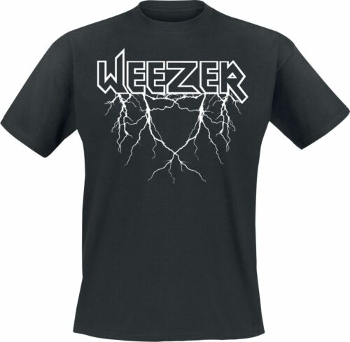 Weezer Lightning tricko černá