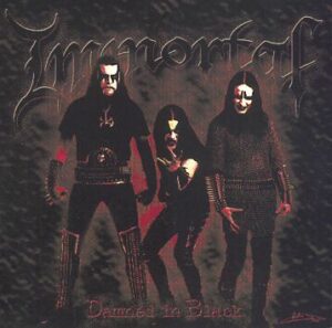 Immortal Damned in black CD standard