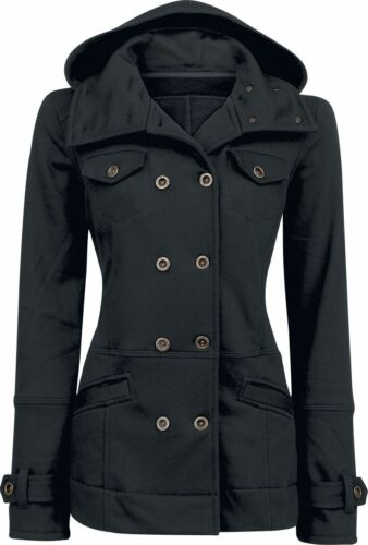Forplay Cushy Coat dívcí bunda černá