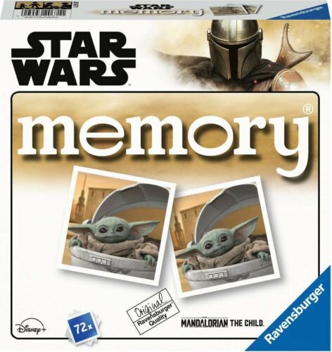 Star Wars The Mandalorian - Memory Stolní hra vícebarevný