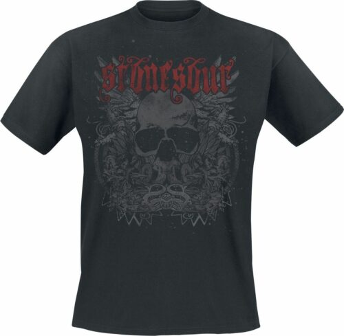 Stone Sour Vintage Come What May Wing Skulls tricko černá