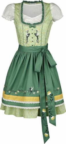 Peter Pan Tinker Bell šaty Zelená / světle zelená