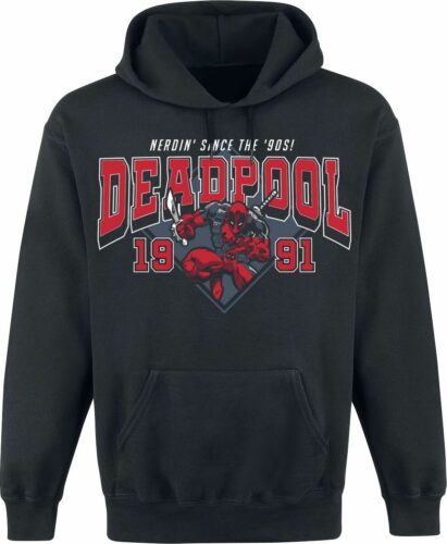Deadpool Deadpool 1991 mikina s kapucí černá