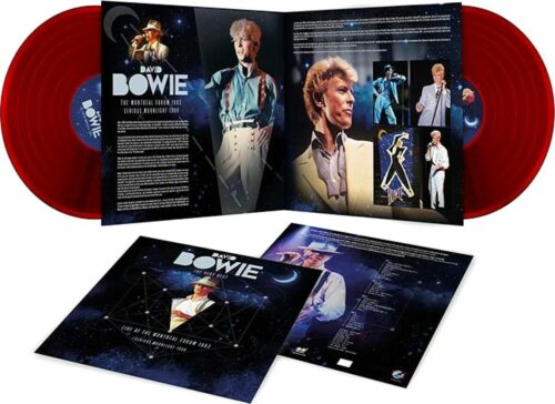 David Bowie Serious moonlight tour 2-LP červená